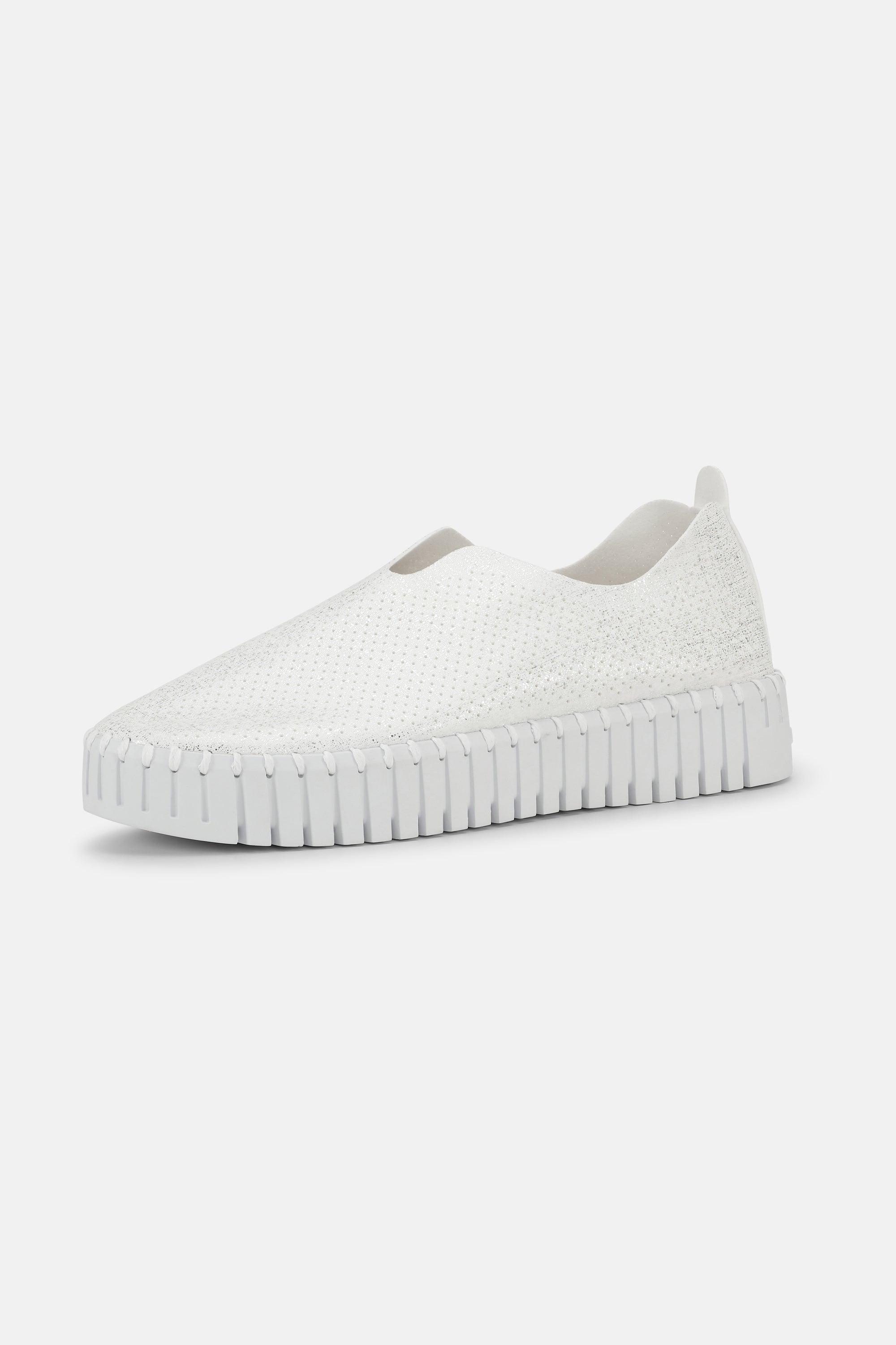 Tulip Zapatos con Plataforma Brillo - White White